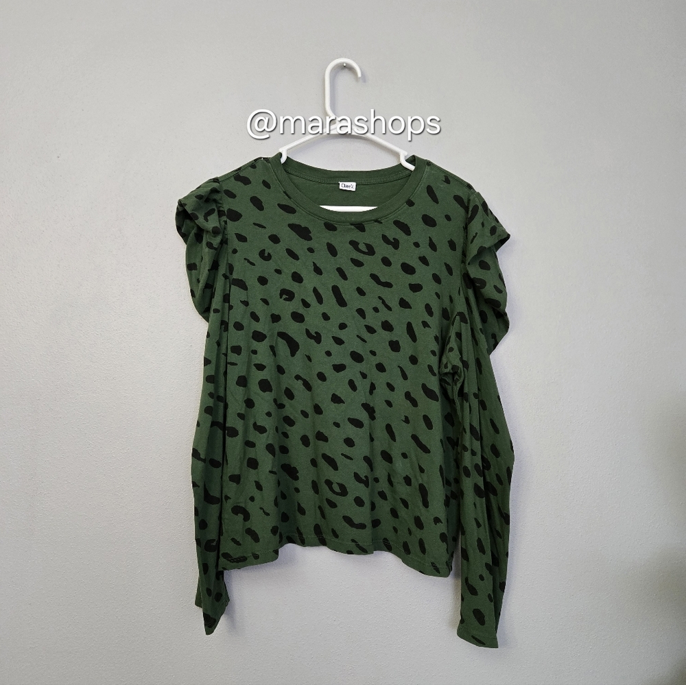 Clare V Le Puff Long Sleeve Top - Picture 3 of 8